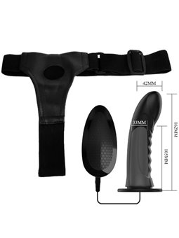 Pretty Love - Marvin Strap On with Vibration and Hollow Dildo