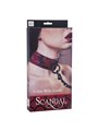 Calexotics Scandal Collar With Leash - Collare e Guinzaglio in Metallo