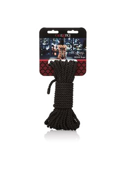 Calexotics Scandal BDSM Rope - Black Bondage Rope 10 Meters