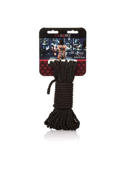 Calexotics Scandal BDSM Rope - Corda Nera Bondage 10 Metri