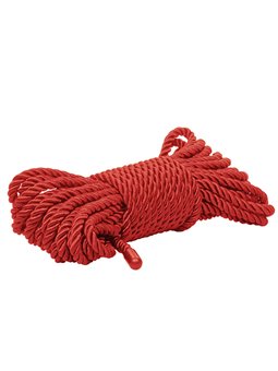 Calexotics Scandal BDSM Rope - Red Bondage Rope 10 Meters