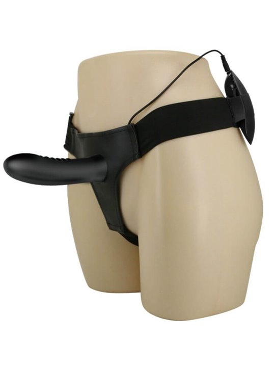 Pretty Love Myron Vibrating Strap On And Hollow Dildo