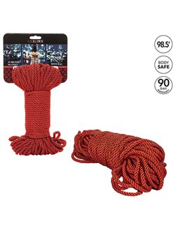 Calexotics Scandal BDSM Rope - Corda Rossa per Bondage 30 Metri