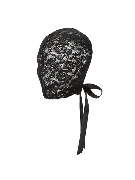 Calexotics Scandal Corset Lace Hood - Cappuccio Bondage in Pizzo Nero