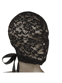 Calexotics Scandal Corset Lace Hood - Cappuccio Bondage in Pizzo Nero