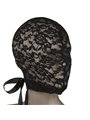 Calexotics Scandal Corset Lace Hood - Cappuccio Bondage in Pizzo Nero