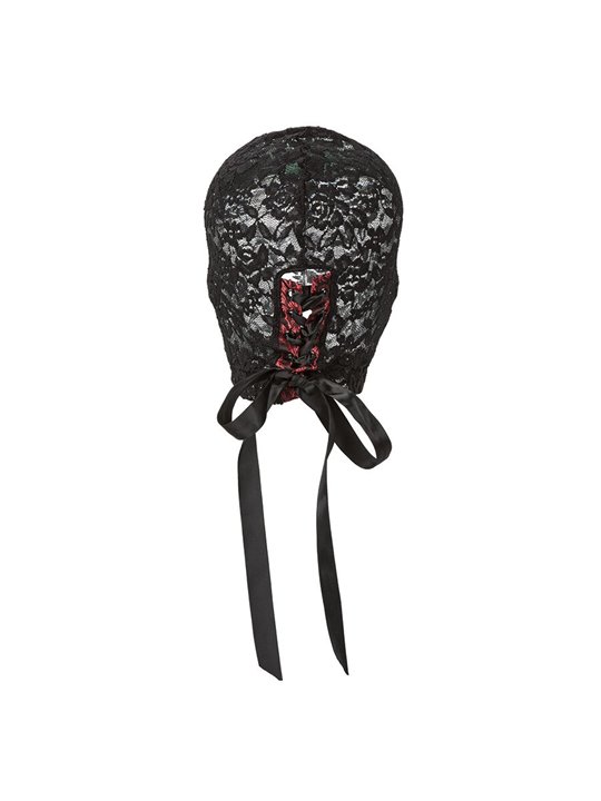 Calexotics Scandal Corset Lace Hood - Cappuccio Bondage in Pizzo Nero