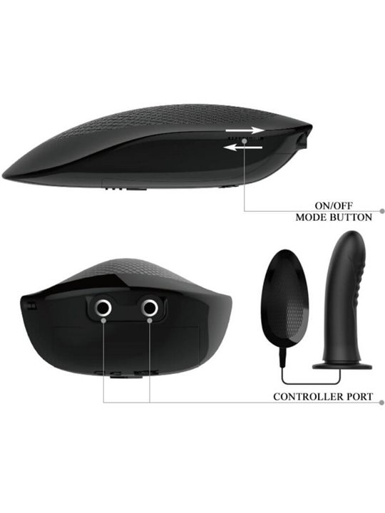 Pretty Love Myron Vibrating Strap On And Hollow Dildo