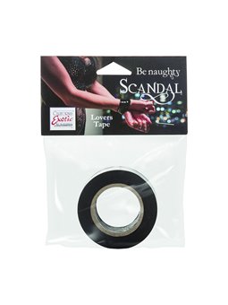 Calexotics Scandal Lovers Tape - Black Bondage Tape 15 Meters