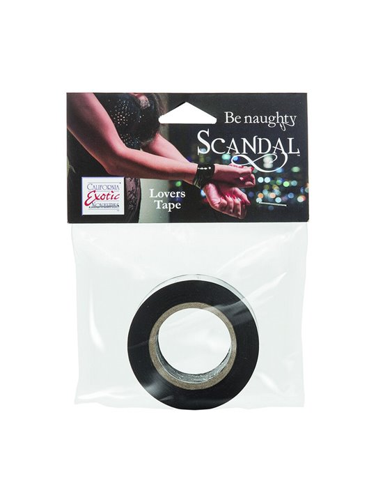 Calexotics Scandal Lovers Tape - Black Bondage Tape 15 Meters