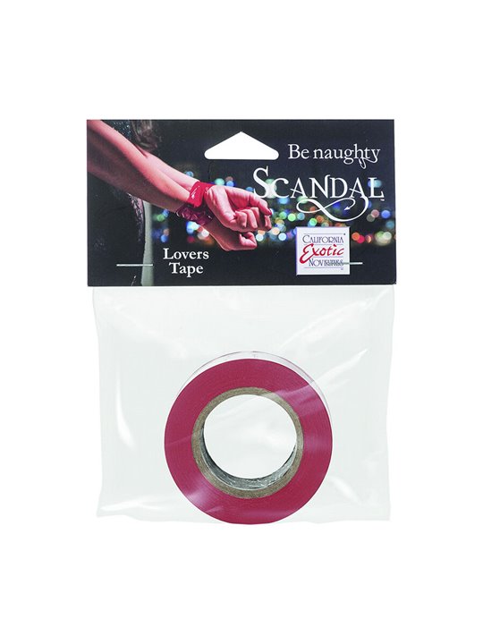 Calexotics Scandal Lovers Tape - Red Bondage Tape 15 Meters