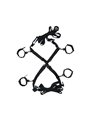 Calexotics Scandal - X-Shaped Bed Constraint with Wrist and Ankle Cuffs