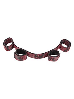 Calexotics Scandal Bondage Bar - Bondage Bar with Wrist and Ankle Cuffs