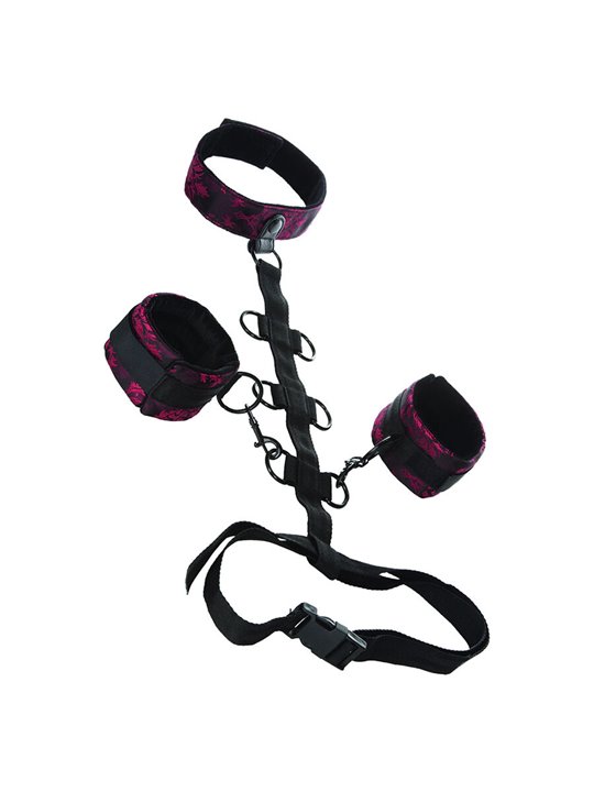 Calexotics Scandal - Costrittivo Bondage con Collare e Polsiere