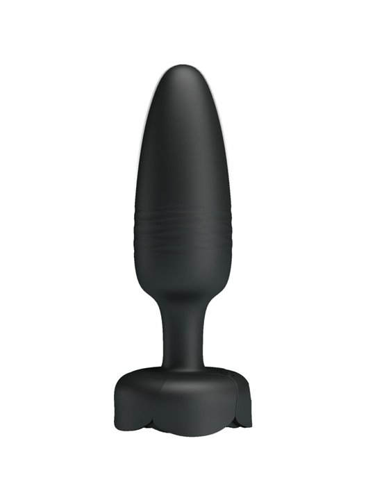 Pretty Love Tarion - Plug Anale Vibrante con Luce Led 12,5 Cm Nero