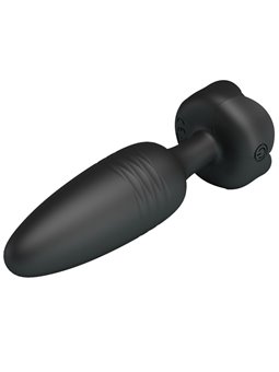 Pretty Love Tarion - Plug Anale Vibrante con Luce Led 12,5 Cm Nero