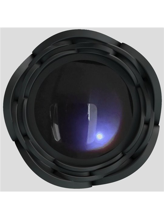 Pretty Love Varian - Plug Anale Vibrante con Luce Led 10,8 Cm Nero