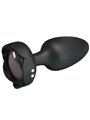 Pretty Love Osborn - Plug Anale Vibrante con Luce Led 9,8 Cm Nero