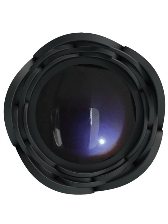 Pretty Love Osborn - Plug Anale Vibrante con Luce Led 9,8 Cm Nero