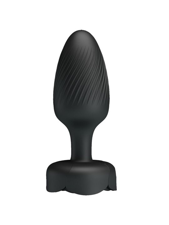 Pretty Love Osborn - Plug Anale Vibrante con Luce Led 9,8 Cm Nero