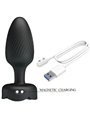 Pretty Love Osborn - Plug Anale Vibrante con Luce Led 9,8 Cm Nero