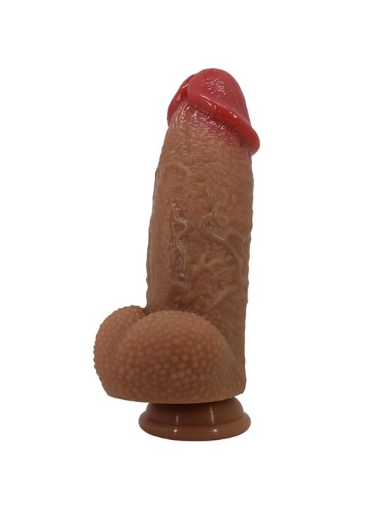 Pretty Love Achille - Realistic Dildo with Balls and Suction Cup 22 cm