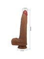 Pretty Love Adley - Dildo Realistico con Testicoli e Ventosa 28 Cm
