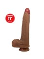 Pretty Love Adley - Realistic Dildo with Balls and Suction Cup 28 cm