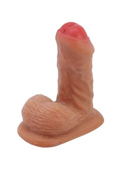 Pretty Love Warnell - Dildo Realistico con Testicoli e Ventosa 9,5 Cm