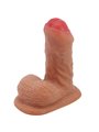 Pretty Love Warnell - Realistic Dildo with Balls and Suction Cup 9.5 cm