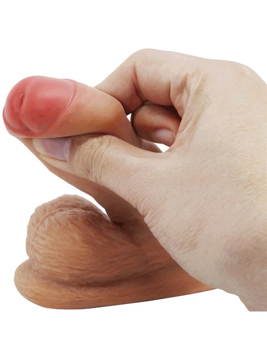 Pretty Love Warnell - Dildo Realistico con Testicoli e Ventosa 9,5 Cm