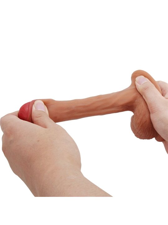 Pretty Love Warnell - Dildo Realistico con Testicoli e Ventosa 9,5 Cm
