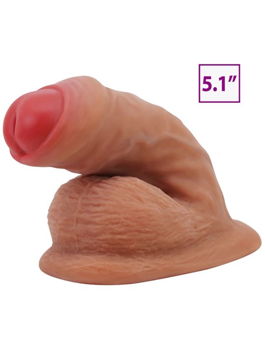 Pretty Love Warnell - Dildo Realistico con Testicoli e Ventosa 9,5 Cm
