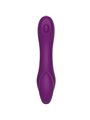 Xocoon Strapless Strap-On - Purple 2-in-1 Vibrator with Remote Control