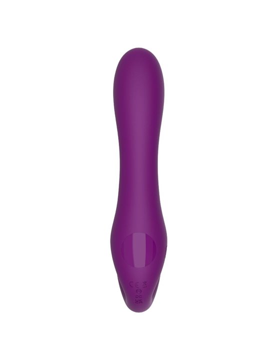 Xocoon Strapless Strap-On - Purple 2-in-1 Vibrator with Remote Control