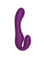 Xocoon Strapless Strap-On - Purple 2-in-1 Vibrator with Remote Control