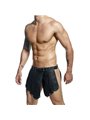 Mob Dngeon - Roman Warrior Vegan Leather Skirt Black