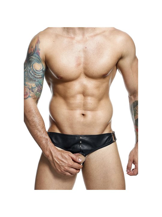Mob Dngeon Jockstrap - Sospensorio Colore Nero con Anello Fallico