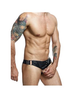 Mob Dngeon Jockstrap - Black Color Phallic Ring Suspender