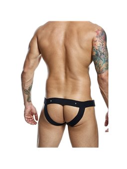 Mob Dngeon Jockstrap - Black Color Phallic Ring Suspender