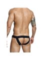 Mob Dngeon Jockstrap - Black Color Phallic Ring Suspender