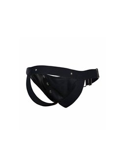 Mob Dngeon Jockstrap - Black Color Phallic Ring Suspender