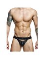 Mob Dngeon Sportsman - Black Suspender with Metallic Details