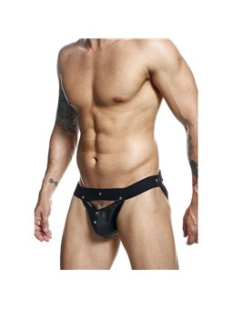 Mob Dngeon Sportsman - Black Suspender with Metallic Details