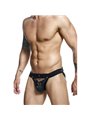 Mob Dngeon Sportsman - Black Suspender with Metallic Details