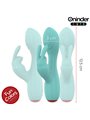 Oninder Cute Love Bunny - Turquoise Rabbit Vibrator with Free App