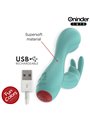 Oninder Cute Love Bunny - Vibratore Rabbit Turchese con App Gratuita