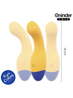 Oninder Cute Love Buddy - Vibratore Punto G Giallo con App Gratuita
