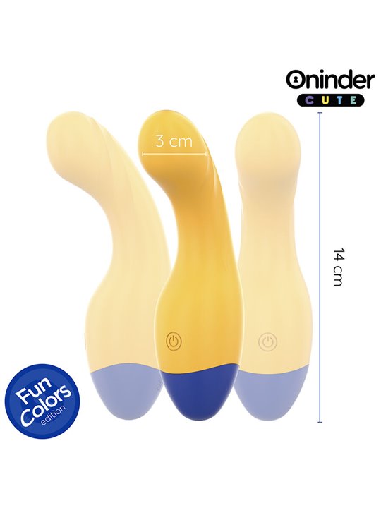 Oninder Cute Love Buddy - Vibratore Punto G Giallo con App Gratuita