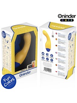 Oninder Cute Love Buddy - Vibratore Punto G Giallo con App Gratuita